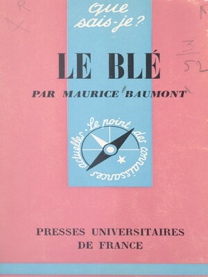 cover image of Le blé